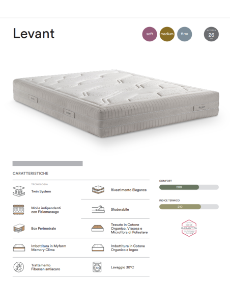 MATERASSO DORELAN "LEVIANT"