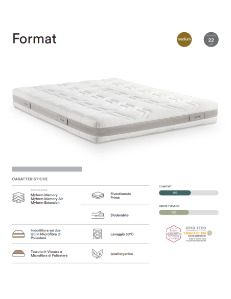 MATERASSO DORELAN "FORMAT"