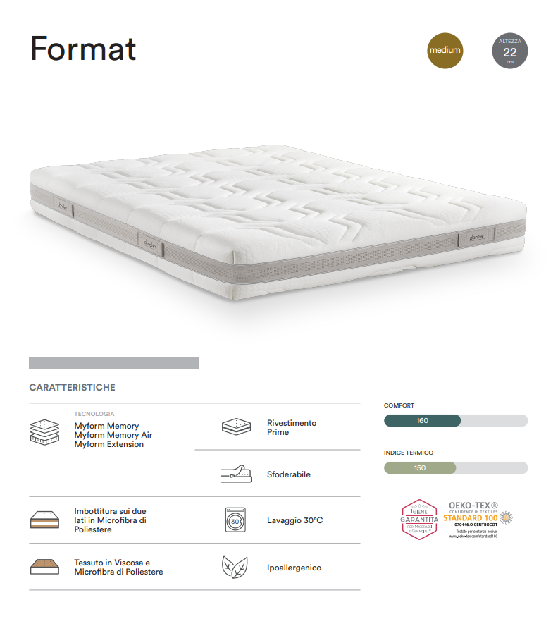 MATERASSO DORELAN FORMAT - immagine 3