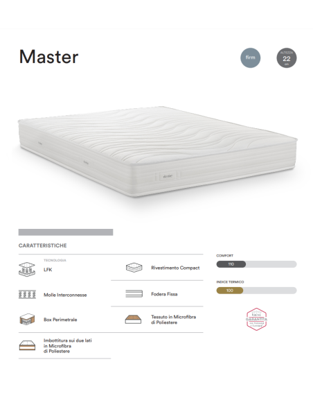 MATERASSO DORELAN "MASTER"