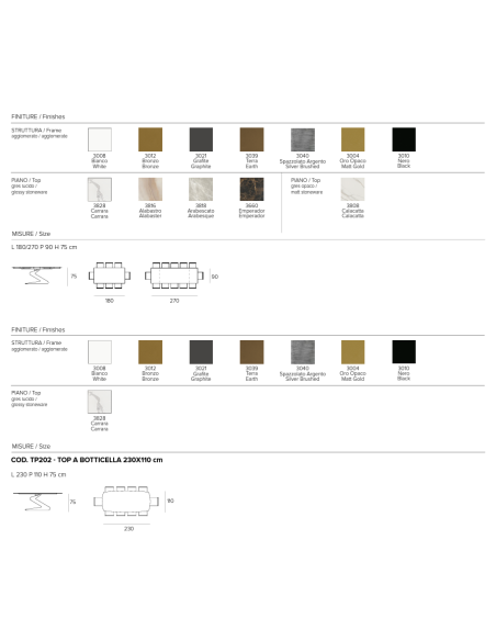 TAVOLO "DEZ RETTANGOLARE"